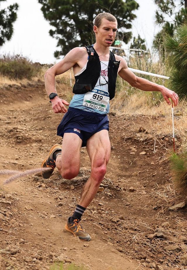 Brennan Townshend racing for Great Britain at El Paso, 2022