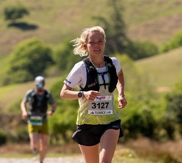 Kat Townshend, fell and trail running coach, racing at Adidas Terrex Keswick Mountain Festival