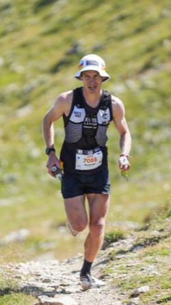 Brennan Townshend racing OCC by UTMB in the Alps