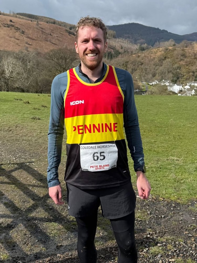 Jonathan racing the Coledale Horseshoe fell race